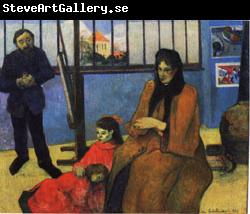 Paul Gauguin The Studio of Schuffenecker(The Schuffenecker Family)